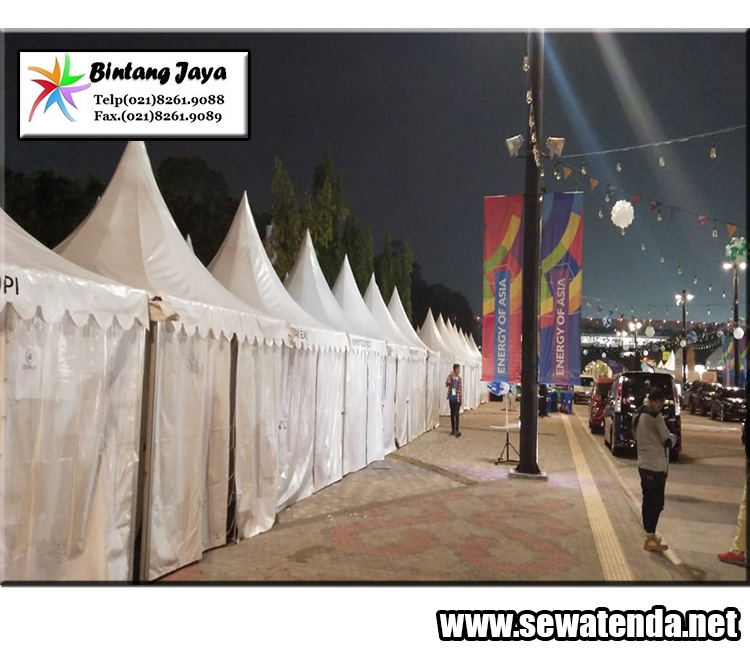 Sewa Tenda Kerucut Bazar Akhir Tahun
