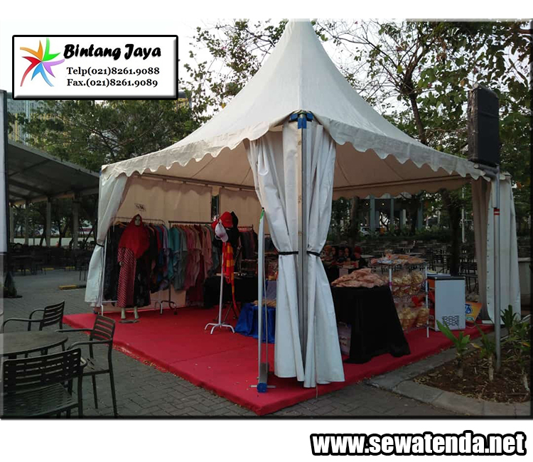 rental tenda kerucut untuk berbagai macam kebutuhan di acara anda di karawang