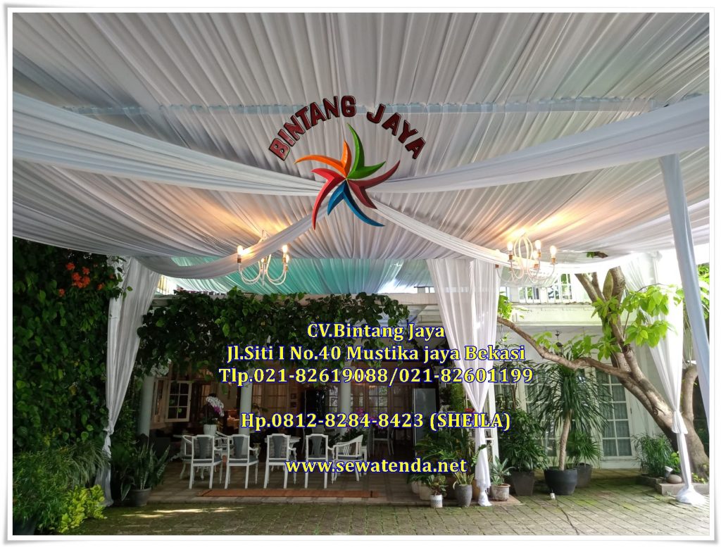 Gudang Sewa Tenda Pernikahan Minimalis Jakarta Pusat