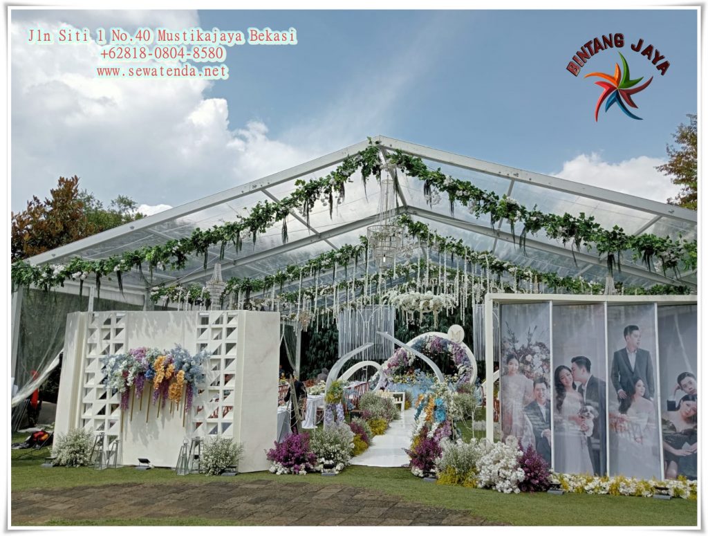 Sewa Tenda Transparan Mewah Terdekat Tangerang Kota