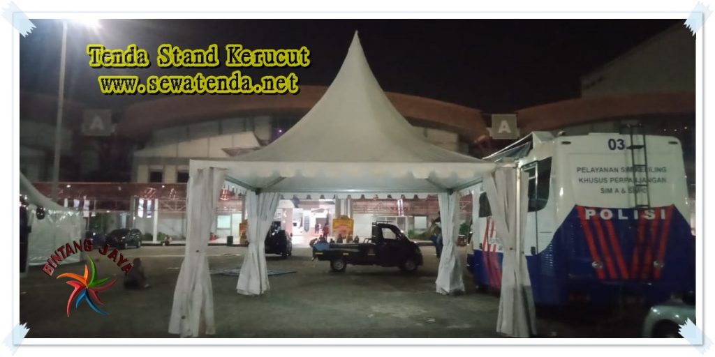 Sewa Tenda Stand Kerucut Daerah Cakung