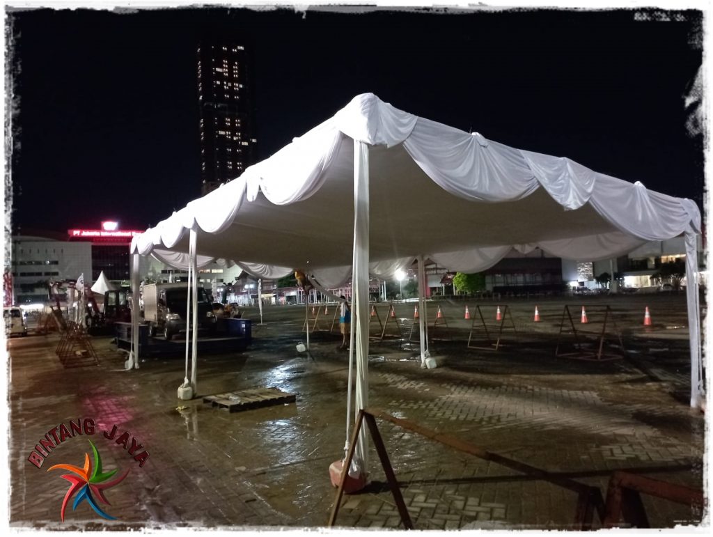 Pusat Sewa Tenda Konvensional Dekorasi Plafon Menteng Jakarta