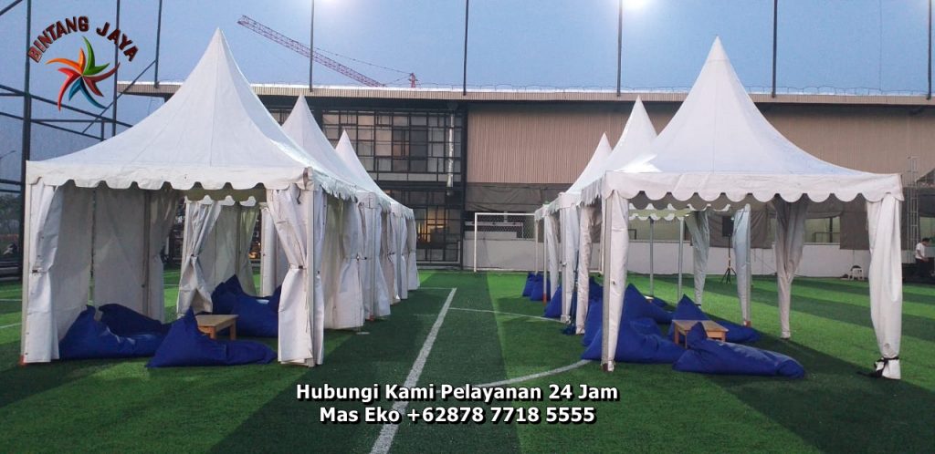 Penyewaan Tenda Kerucut Wilayah Gambir Jakarta Pusat
