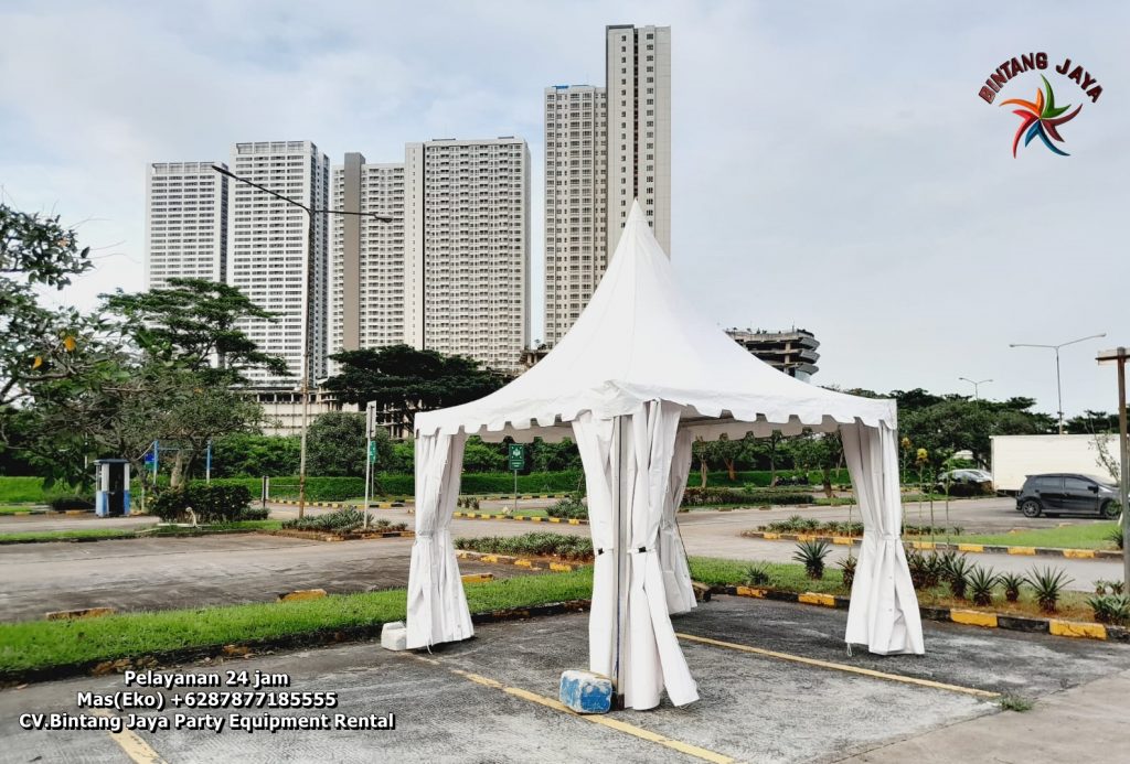 Sewa Tenda Stand Kerucut Daerah Karawang