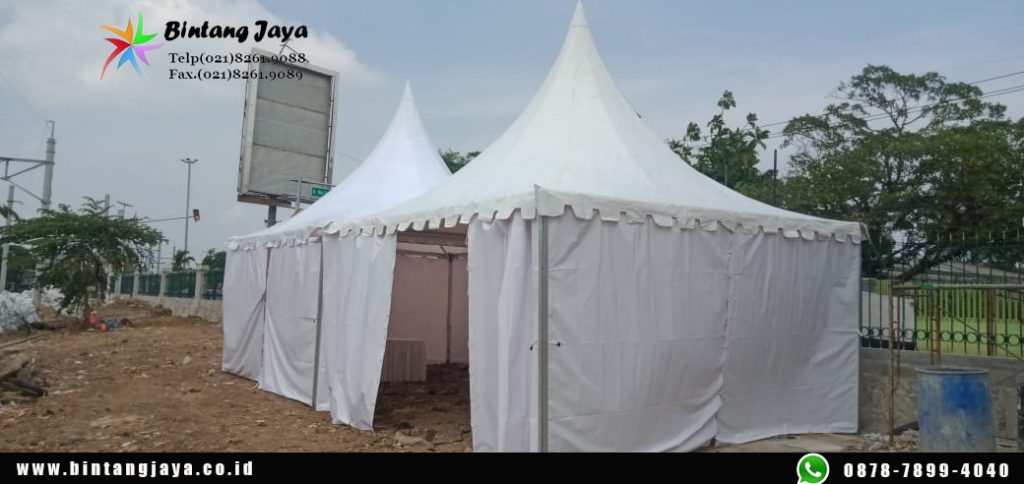 Sewa Tenda Kerucut Ready Banyak di Jakarta Pusat