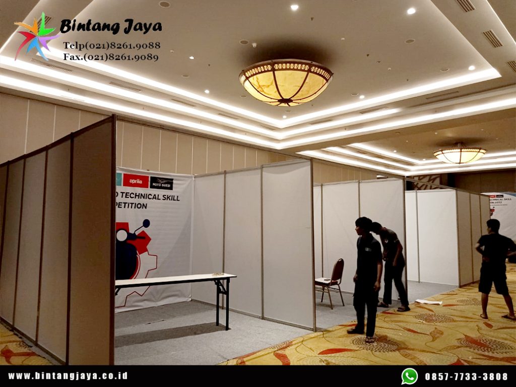 Sewa Partisi R8 Ruangan Event Indoor kokoh harga terjangkau