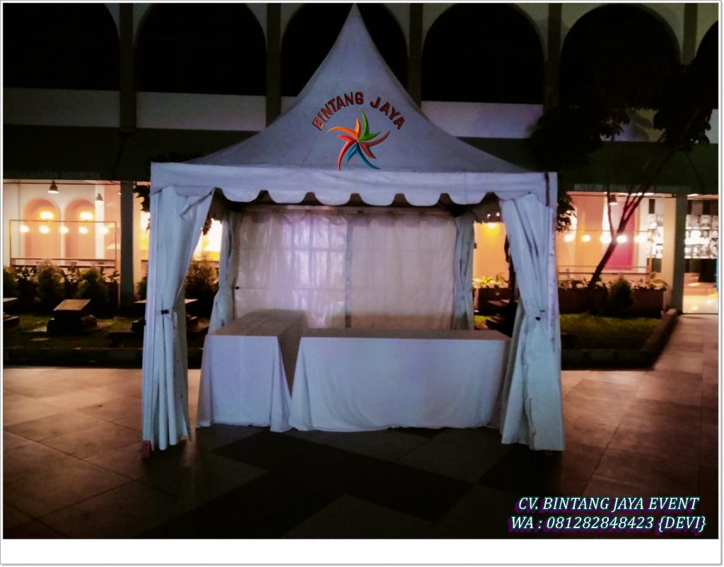 Persewaan Tenda Kerucut Event GBK Meriah Jakarta