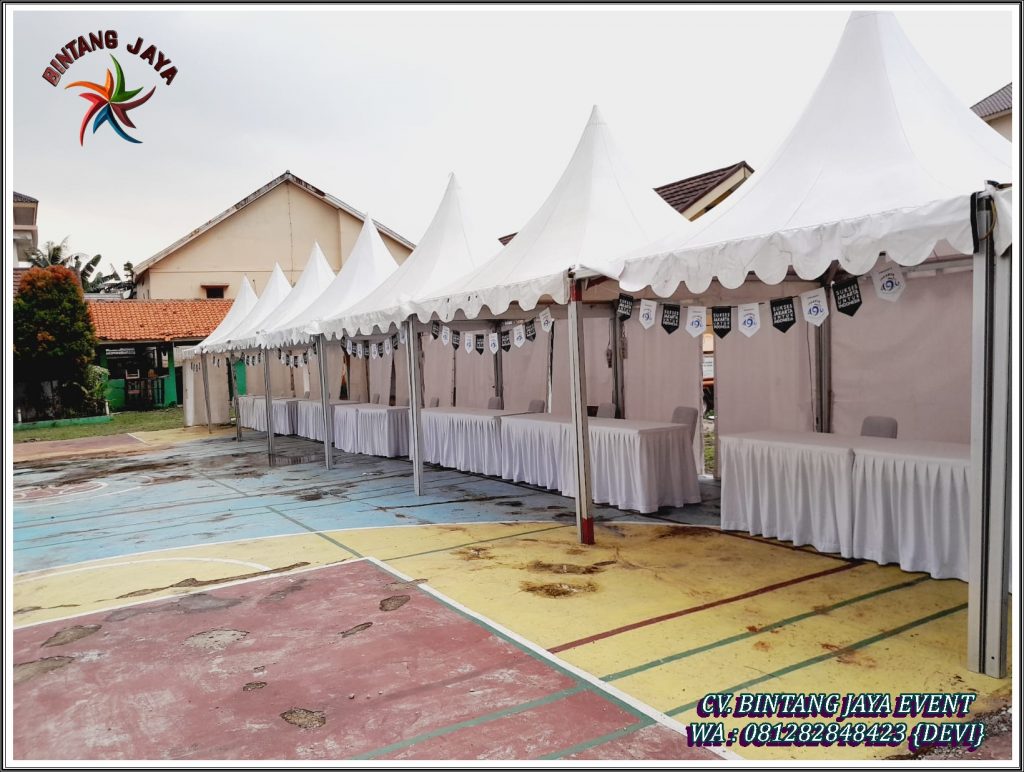 Persewaan Tenda Kerucut Event GBK Meriah Jakarta