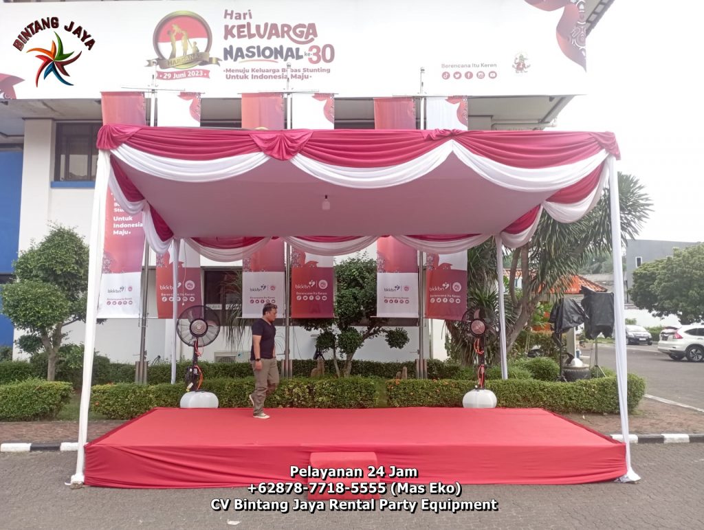 Penyewaan Tenda Konvensional Event Mustika Jaya Bekasi