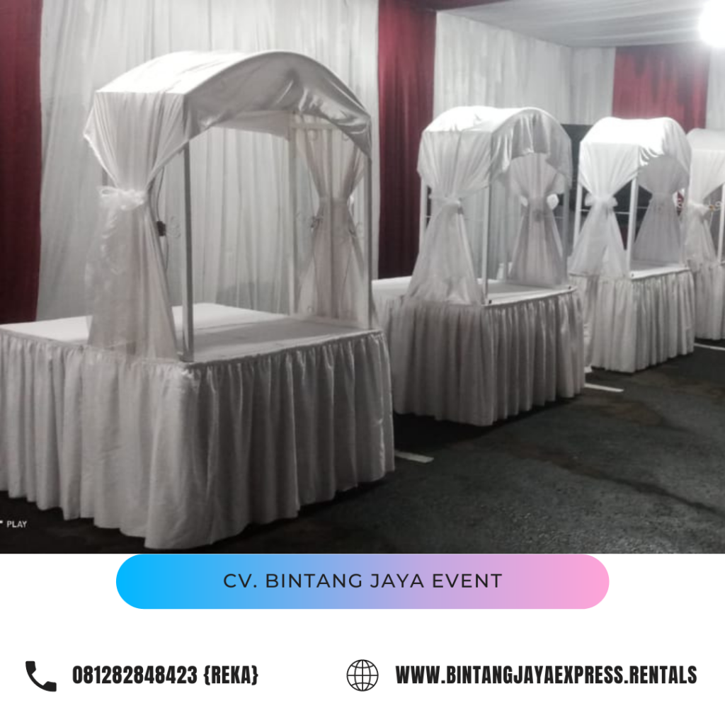 Sewa Gubukan Prasmanan Lengkap Dekorasi Kain Murah Berkualitas Jakarta