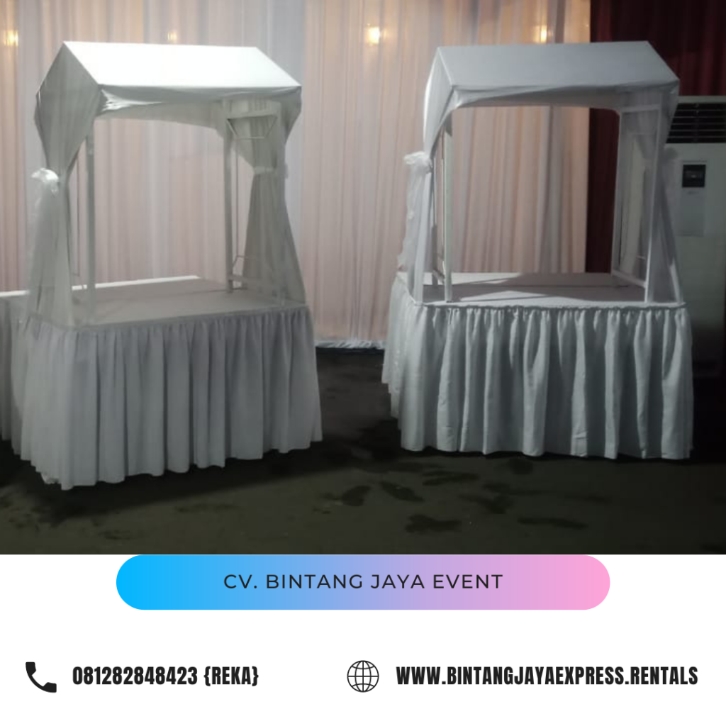 Sewa Gubukan Prasmanan Lengkap Dekorasi Kain Murah Berkualitas Jakarta