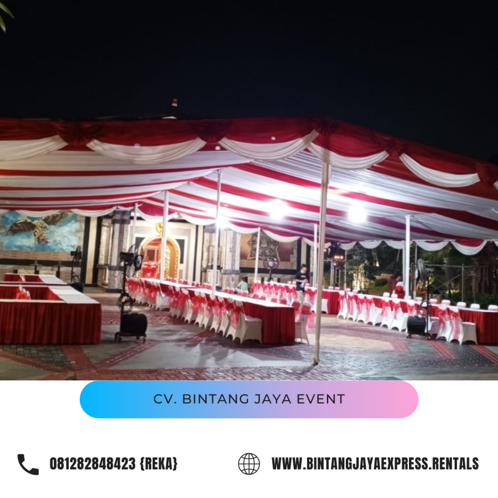 Pusat Sewa Tenda Halal Bi Halal Dekor Serut Wilayah Jakarta