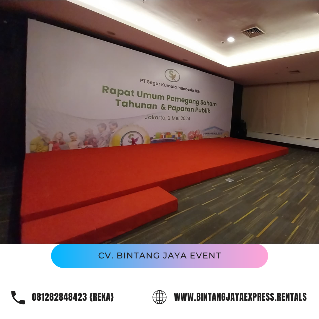 Sewa Aneka Type dan Ukuran Backdrop Area Karawang Timur