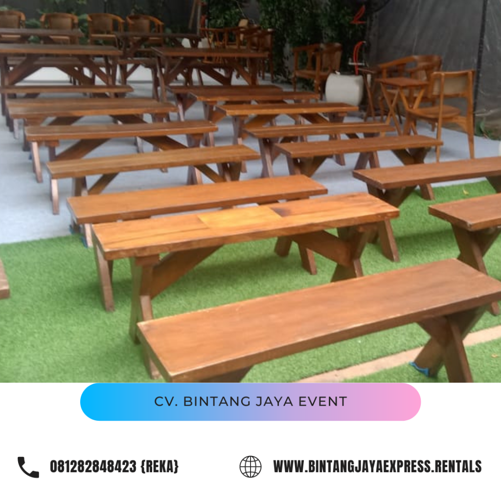 Tempat Sewa Kursi Taman Type Extra Lokasi Cikarang