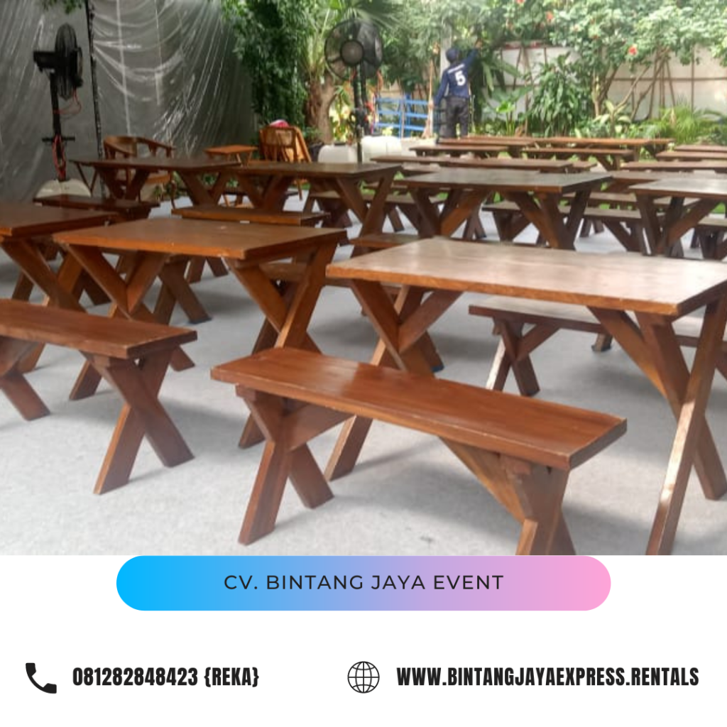 Tempat Sewa Kursi Taman Type Extra Lokasi Cikarang