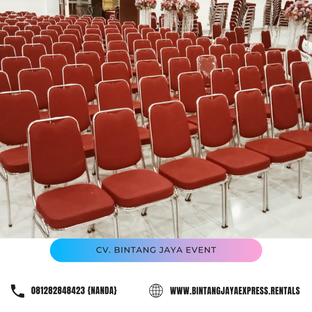 Sewa Kursi Susun Stainless Type FTR-405 Jakarta