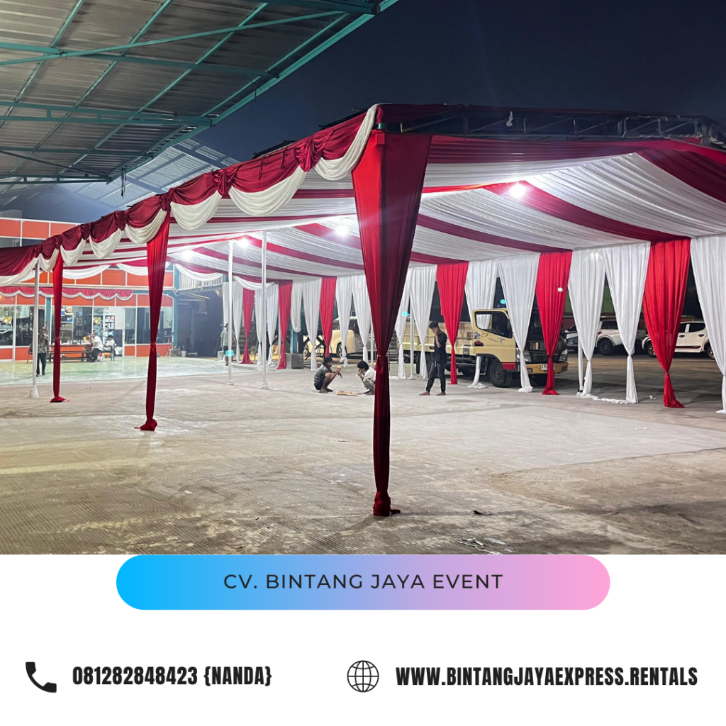 Sewa Tenda Konvensional Dan Kerucut Event Upacara HUT RI Di Jakarta