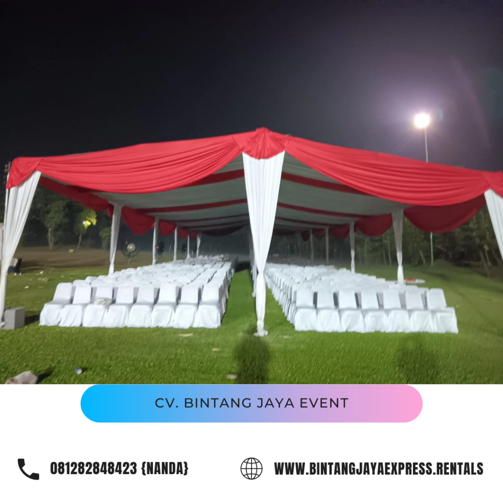 Sewa Tenda Konvensional Dan Kerucut Event Upacara HUT RI Di Jakarta