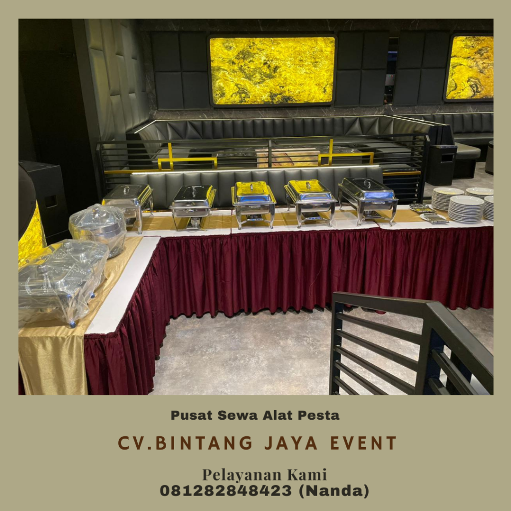 Jasa Sewa Meja Dan Alat Catering Lengkap Jakarta