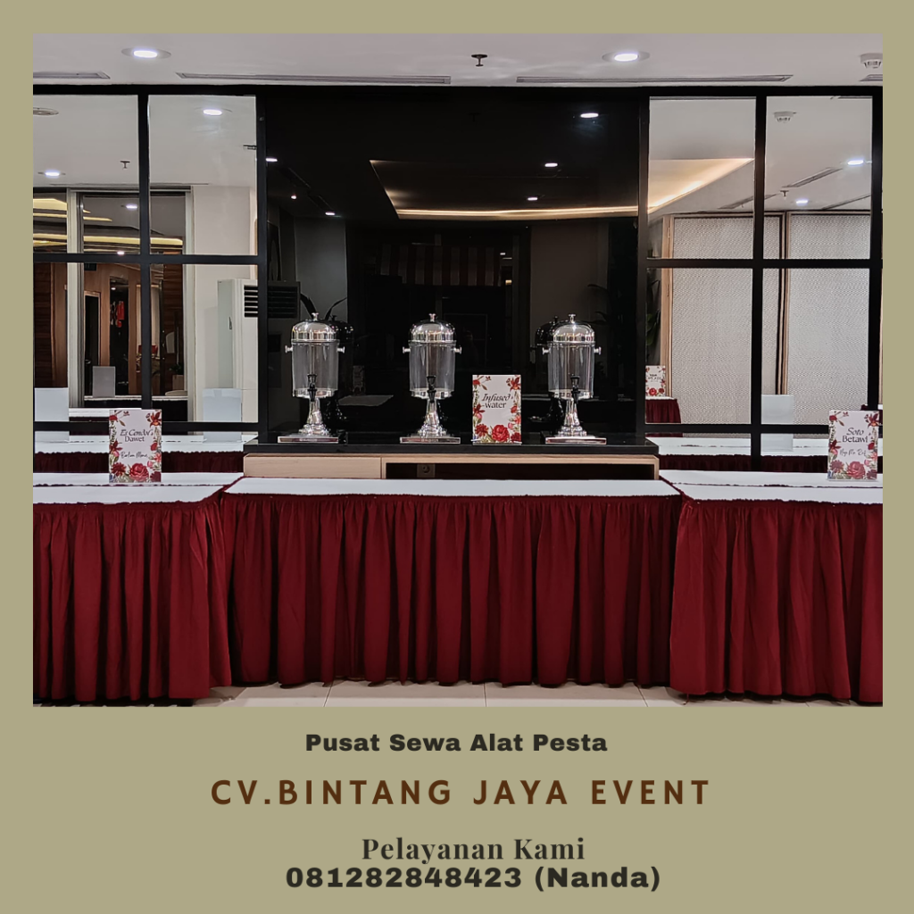 Jasa Sewa Meja Dan Alat Catering Lengkap Jakarta