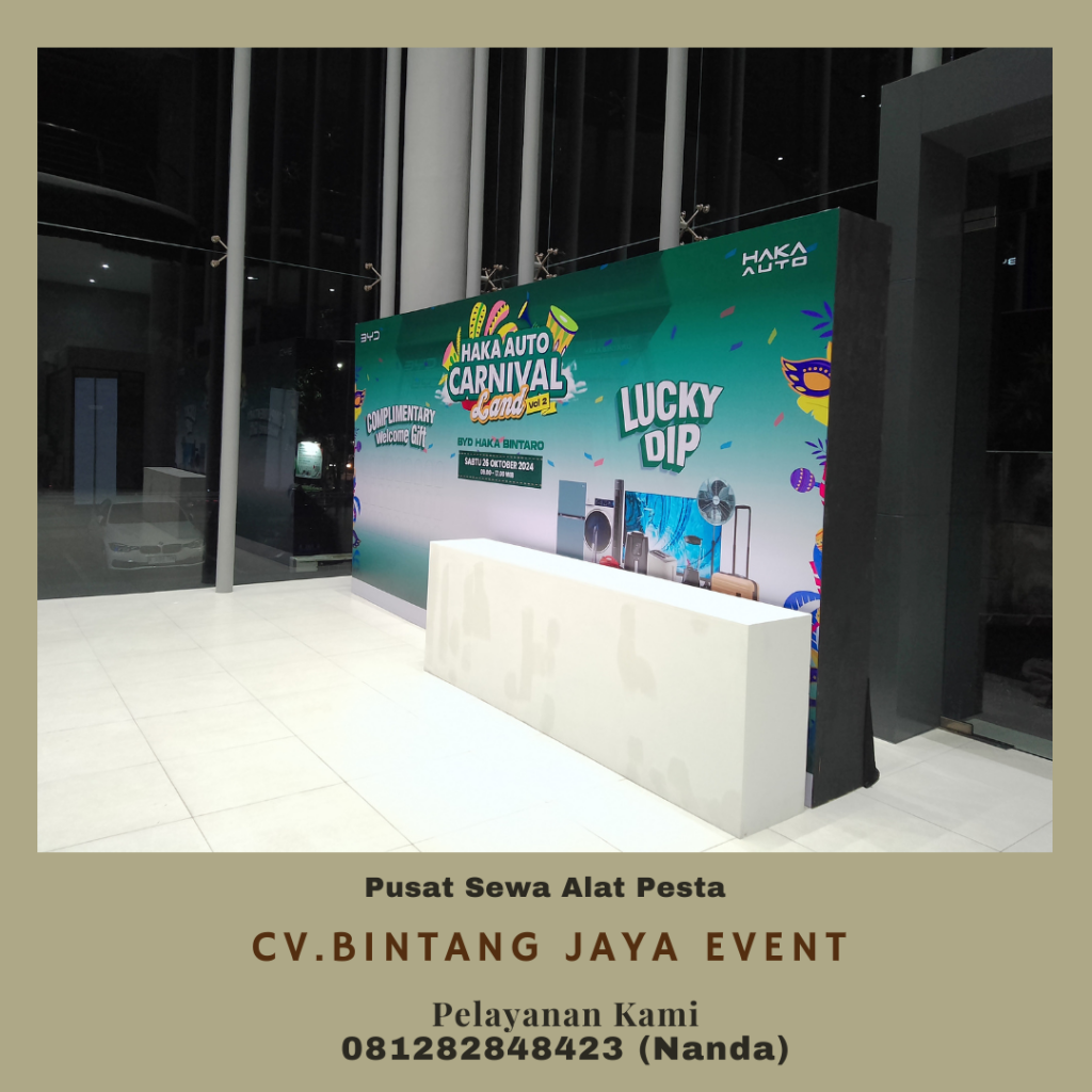 Layanan Rental Backdrop Bebas Pilih Tema Harga Terjangkau Jakarta
