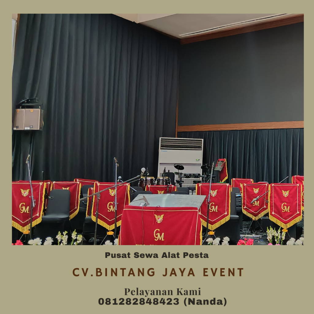 Sewa Kain Hitam Tirai Kedap Cahaya Area Terdekat Jakarta