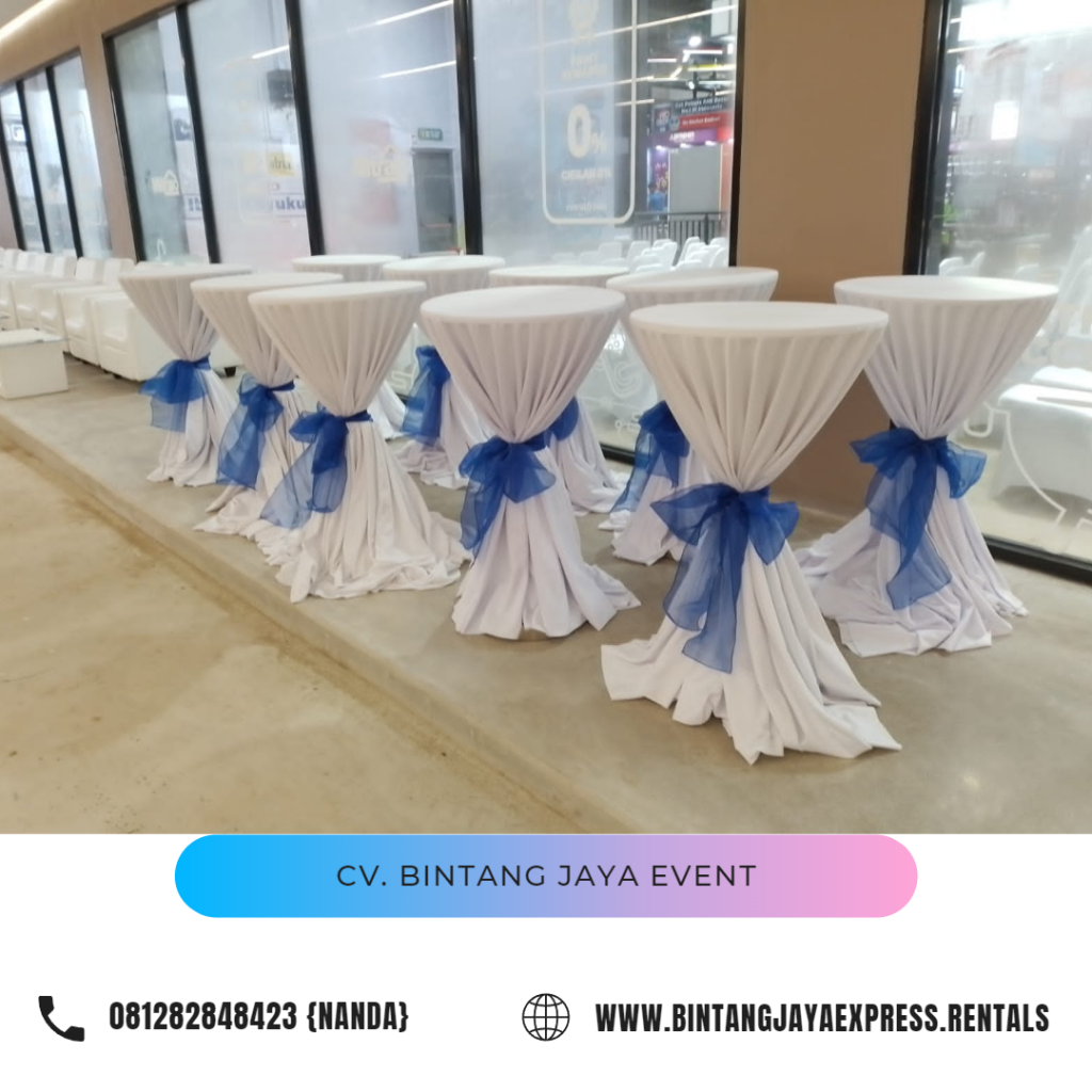 Jasa Sewa Kursi Bar Minimalis Kotak Putih Area Jakarta