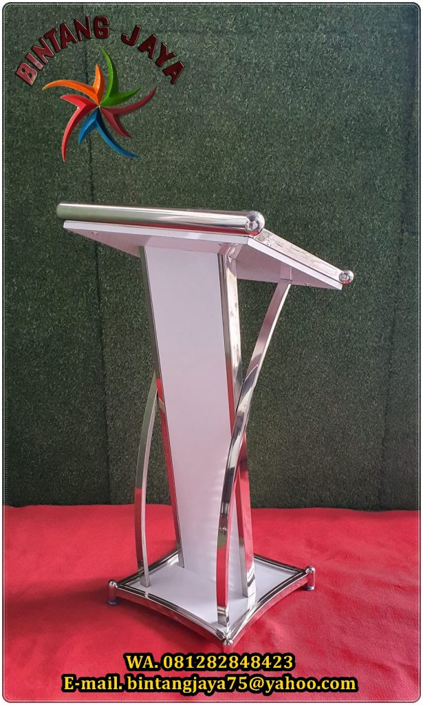 Menyewakan Tenda Merah Putih Dan Podium Coklat Frame Stainless Jakarta