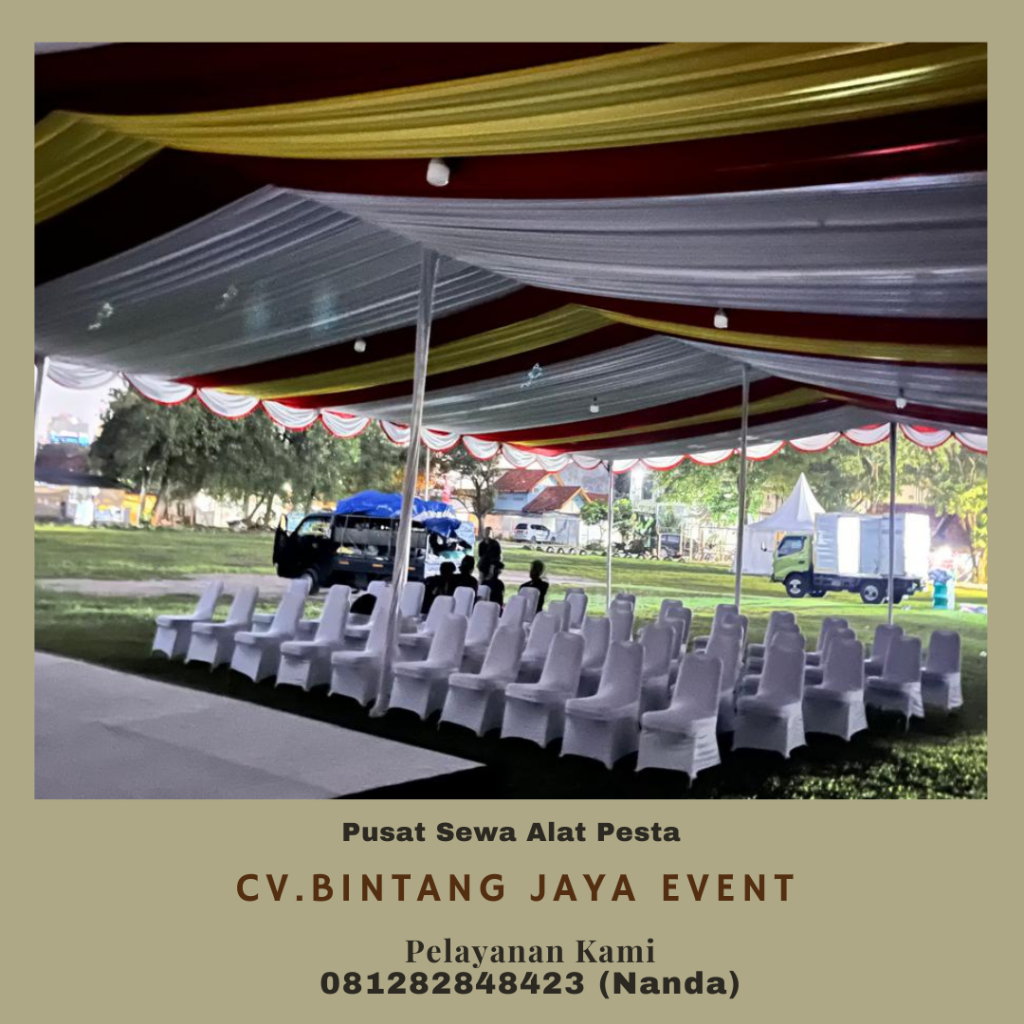 Sewa Tenda Serut,Kursi,Meja dan Panggung di Jakarta