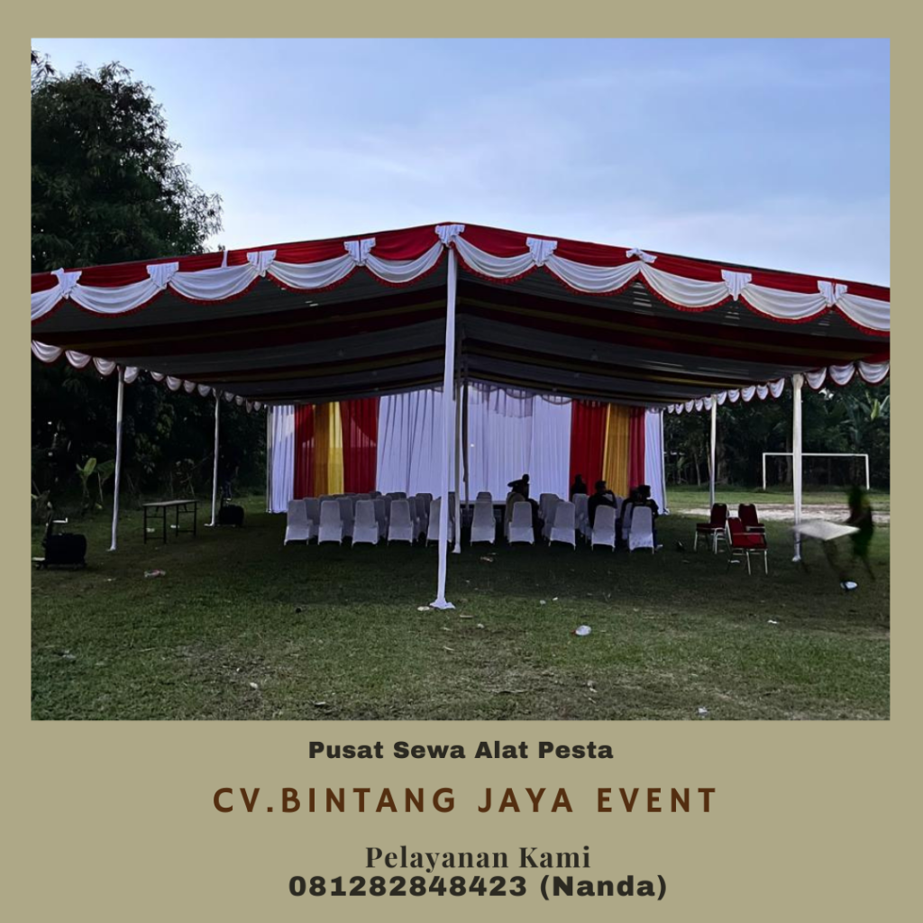 Sewa Tenda Serut,Kursi,Meja dan Panggung di Jakarta