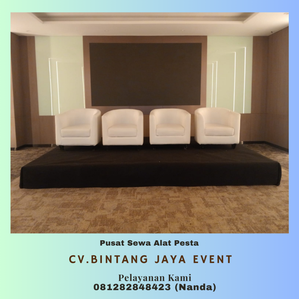Sewa Panggung Ukuran Pendek Dan Tinggi Indoor Outdoor Jakarta