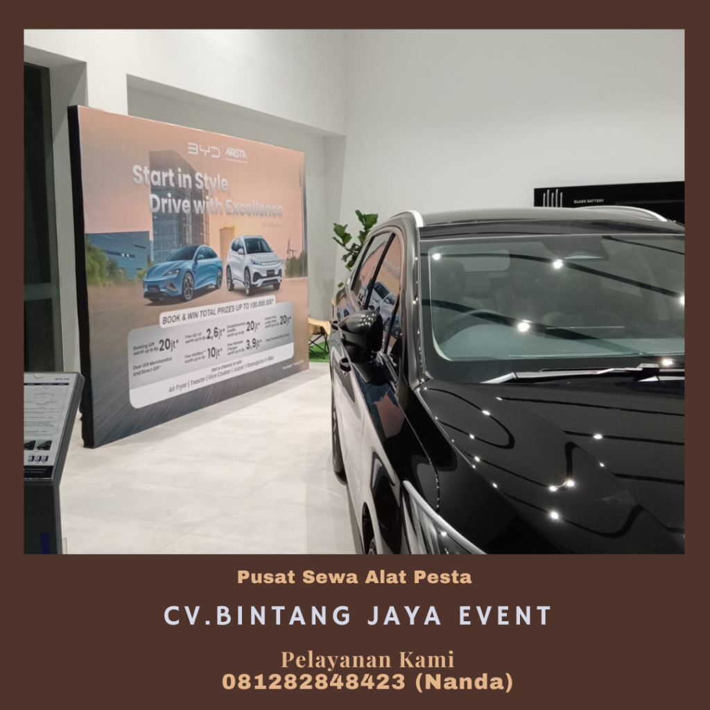 Sewa Backdrop Kotak Event BYD Pluit Jakut
