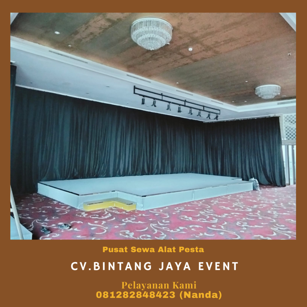 Sewa Panggung, Tirai dan Backdrop di Jakarta
