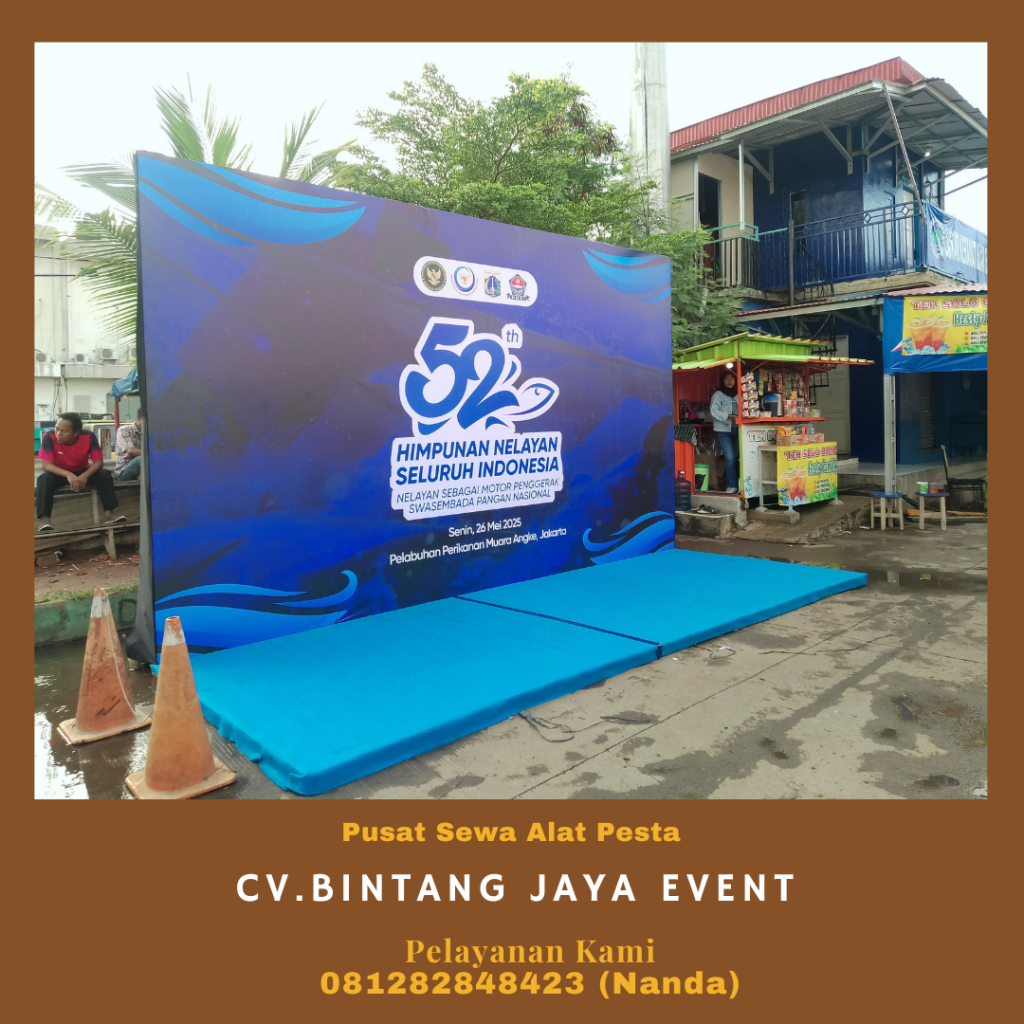 Sewa Panggung, Tirai dan Backdrop di Jakarta