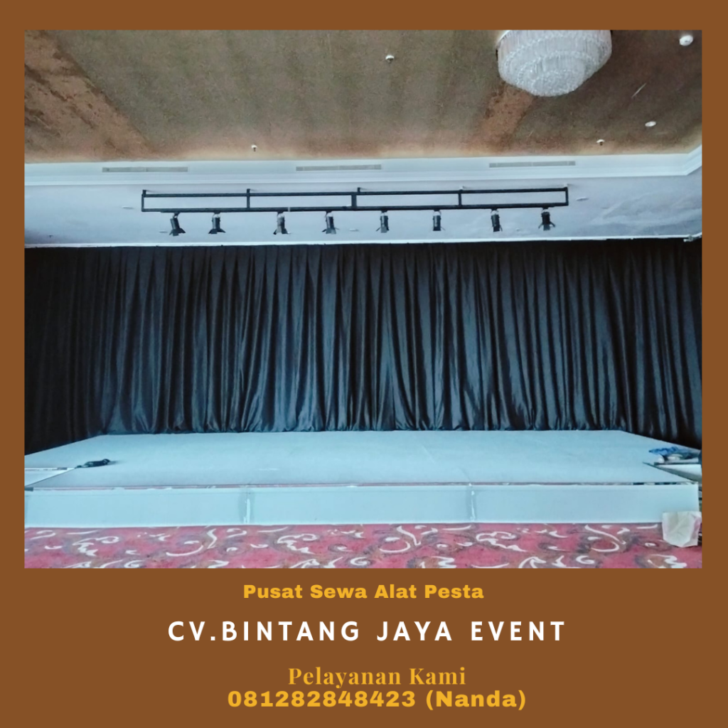 Sewa Panggung, Tirai dan Backdrop di Jakarta