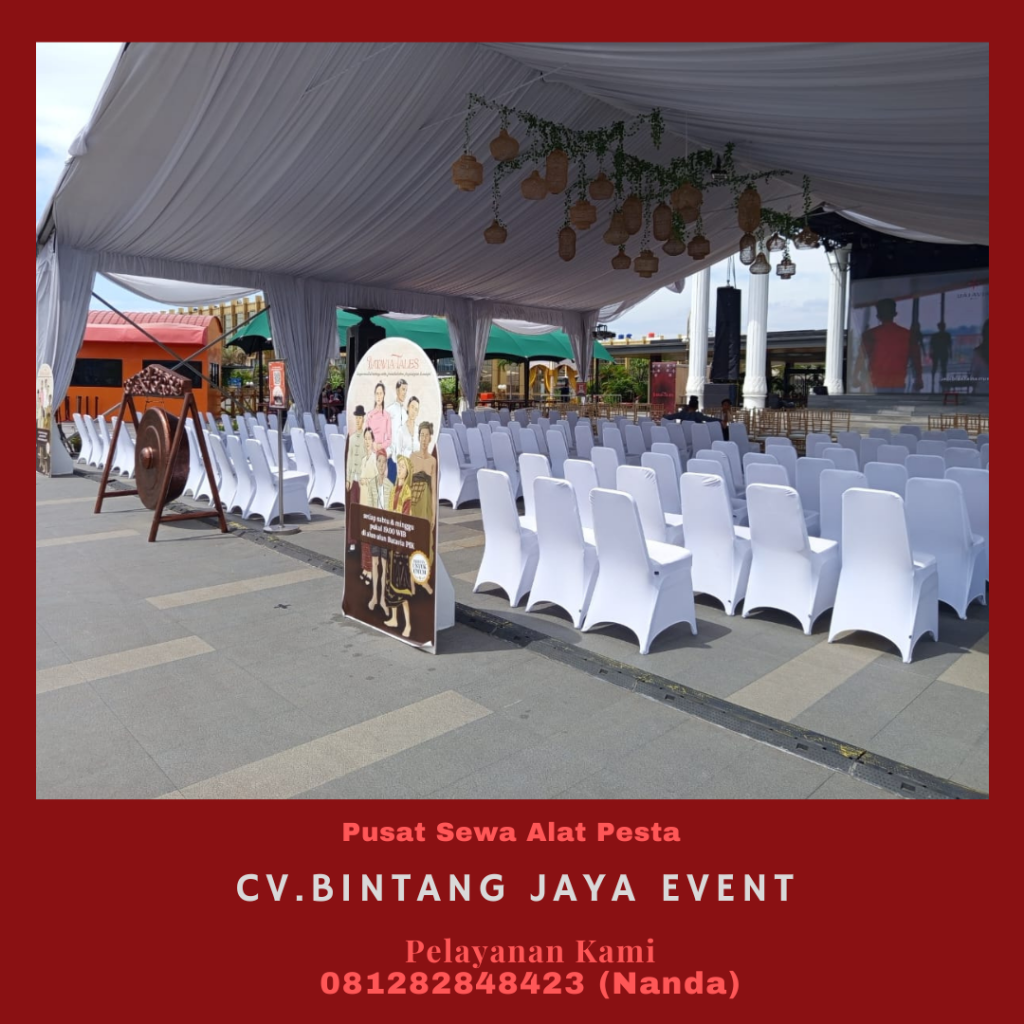 Sewa Tenda, Kursi Futura Dan Gong Peresmian di Jakarta
