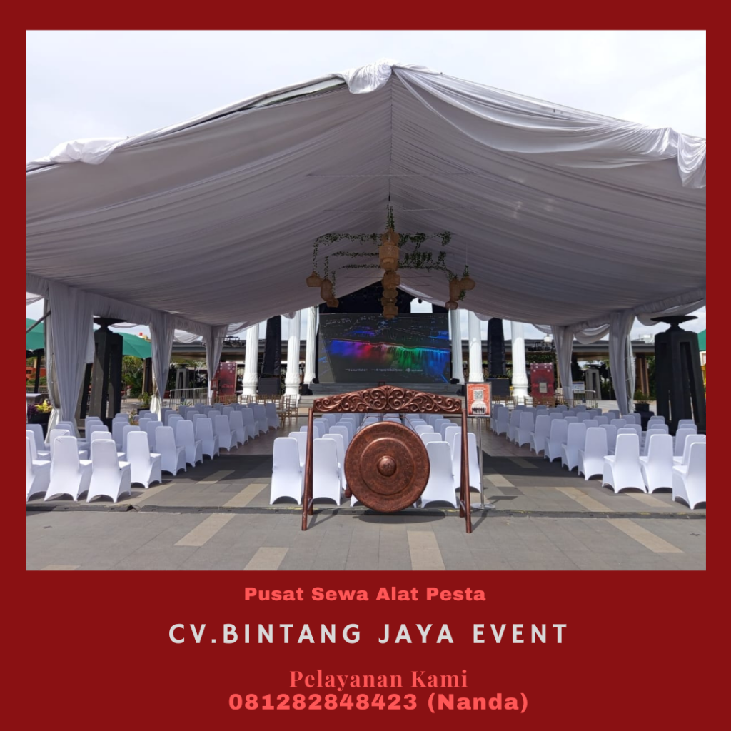 Sewa Tenda, Kursi Futura Dan Gong Peresmian di Jakarta