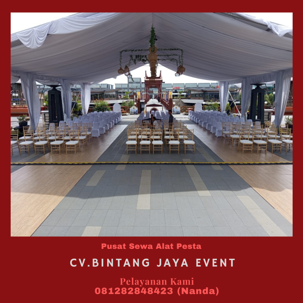 Sewa Tenda, Kursi Futura Dan Gong Peresmian di Jakarta