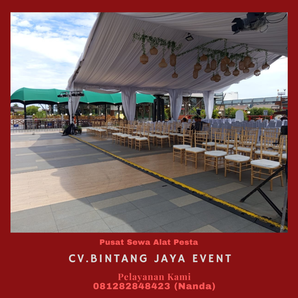 Sewa Tenda, Kursi Futura Dan Gong Peresmian di Jakarta