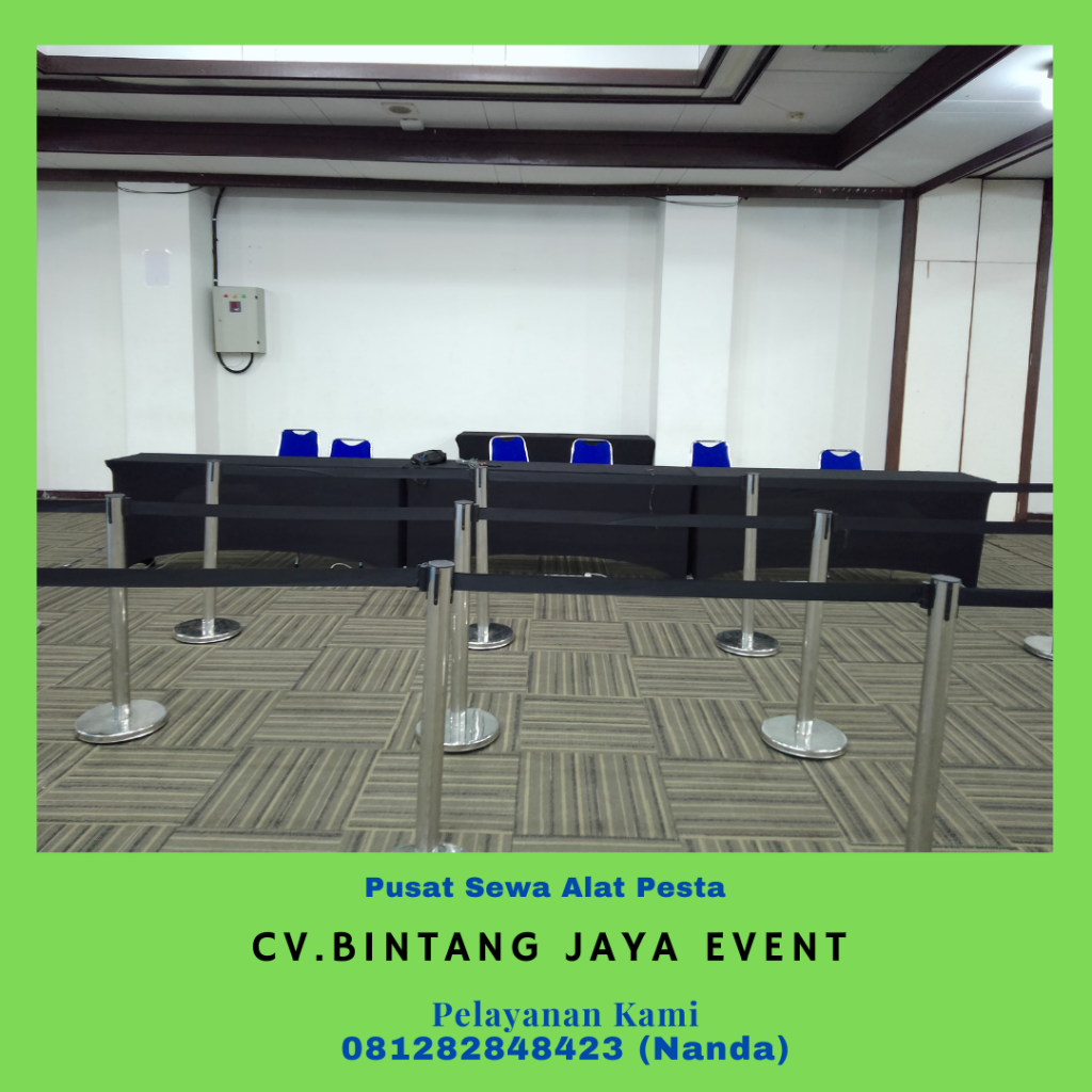 Jasa Rental Meja Ibm Dan Tiang Antrian Kualitas Prima Purwakarta