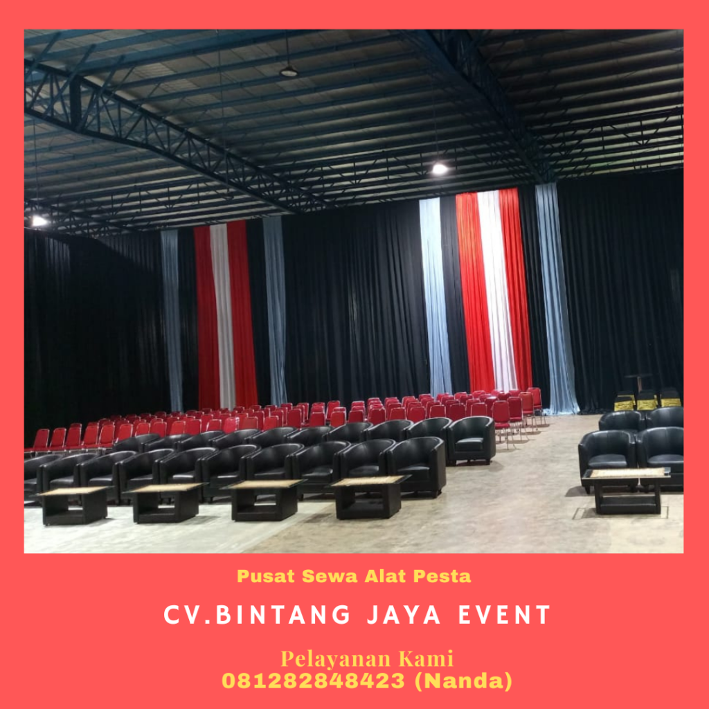 Tempat Sewa Sofa Oval Hitam Kekinian Area Jakarta