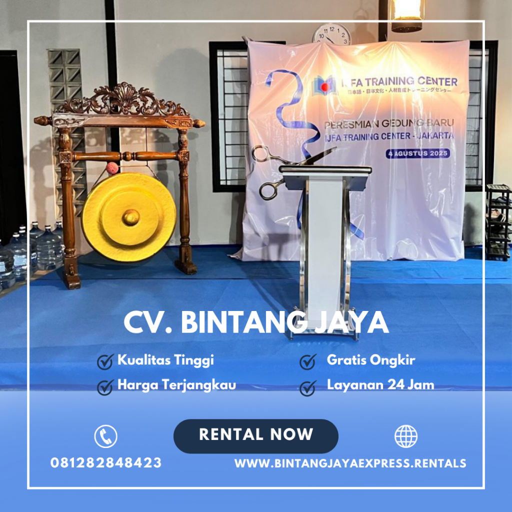 Rental Tenda Serut Dan Meja,Kursi,Sofa,Flooring,Gong Jakarta