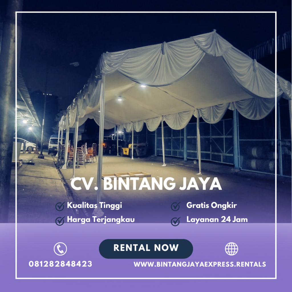 Tempat Sewa Tenda Plafon Set Poni Dekoratif Murah Bogor