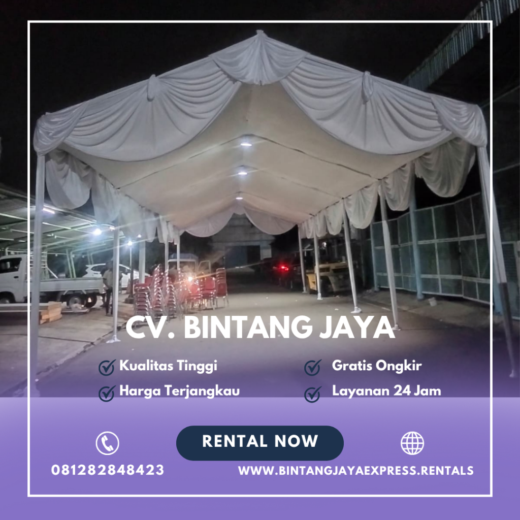 Tempat Sewa Tenda Plafon Set Poni Dekoratif Murah Bogor