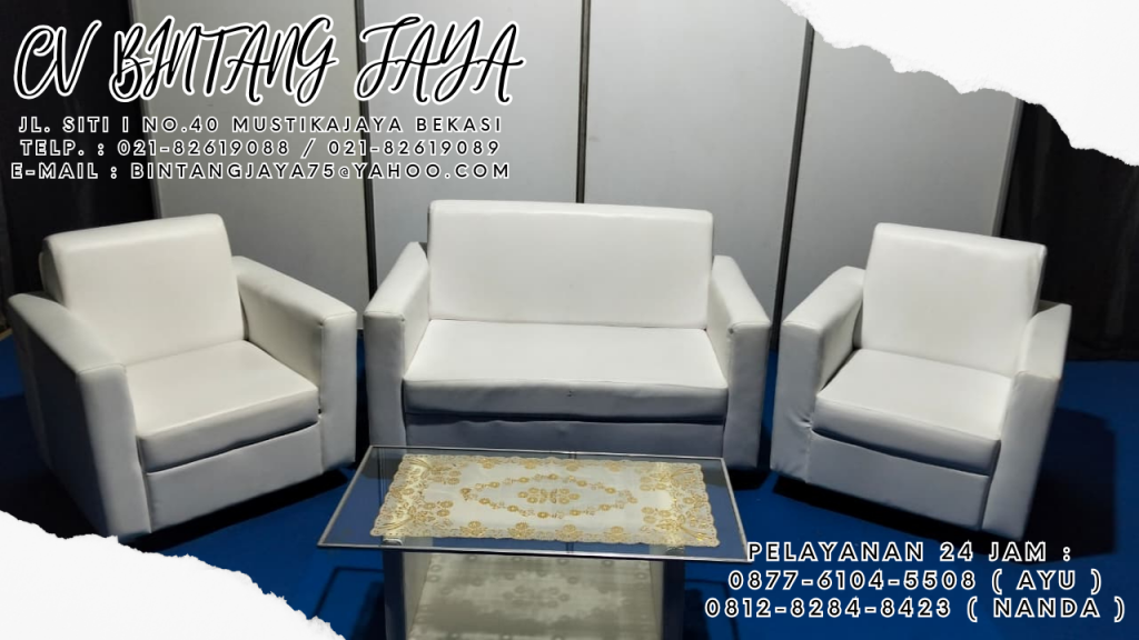Pusat rental sofa double berkualitas jakarta