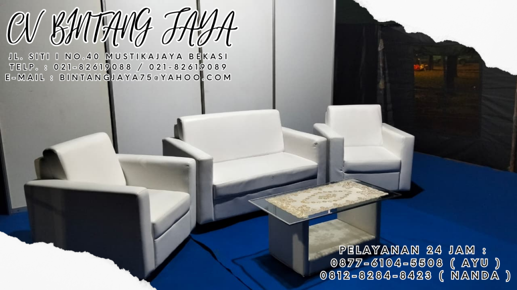 Pusat rental sofa double berkualitas jakarta