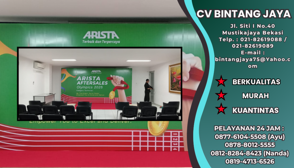 RENTAL BACKDROP DAN KARPET MURAH JAKARTA