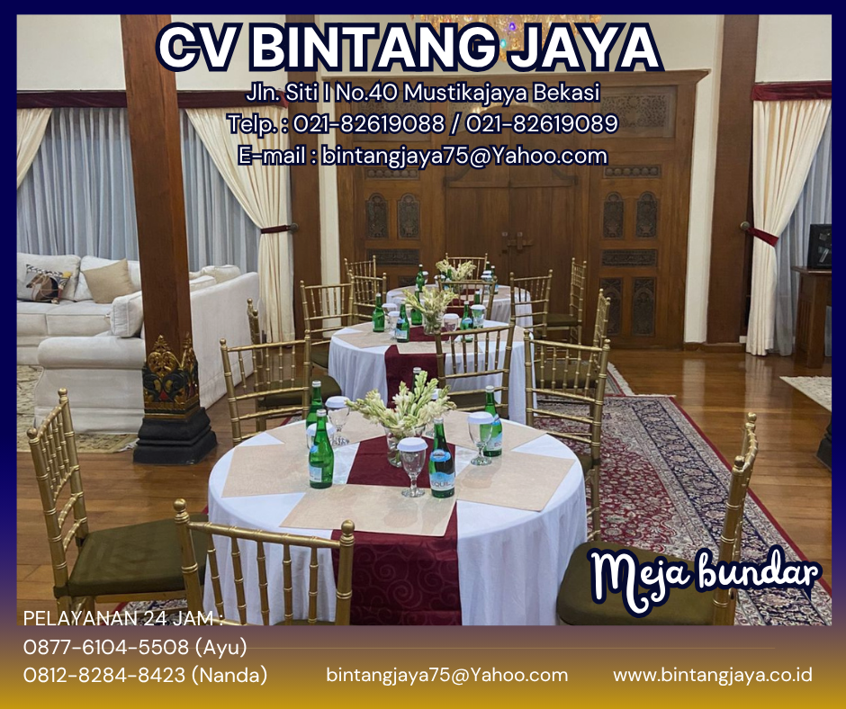 SEWA TIGA MEJA BERBEDA TERMURAH JAKARTA