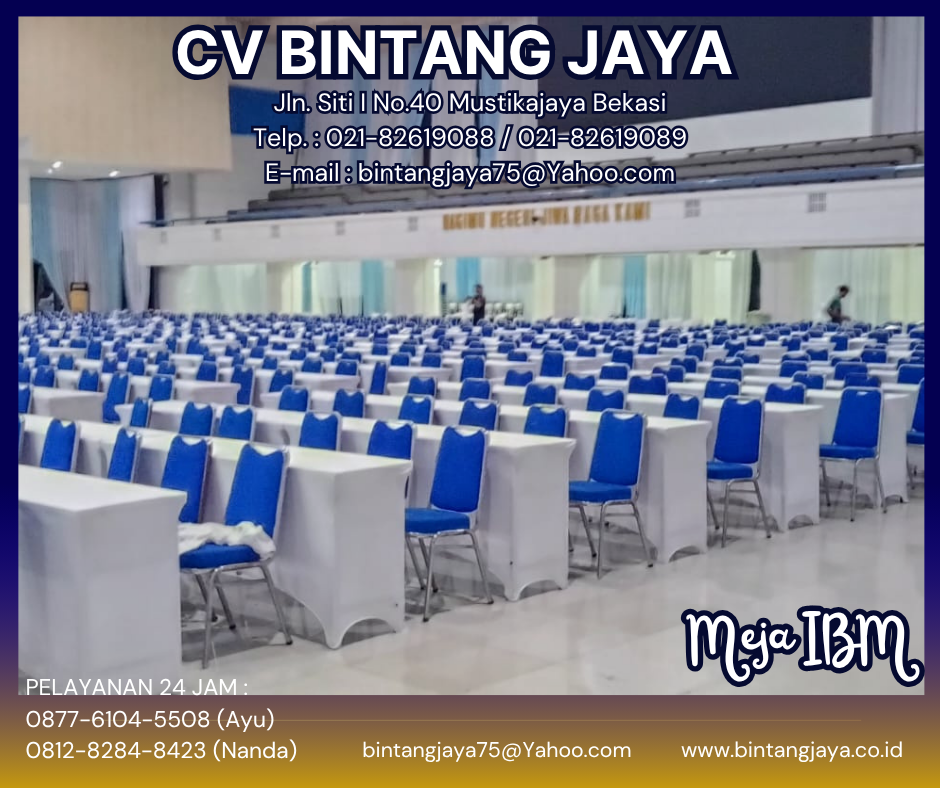 SEWA TIGA MEJA BERBEDA TERMURAH JAKARTA