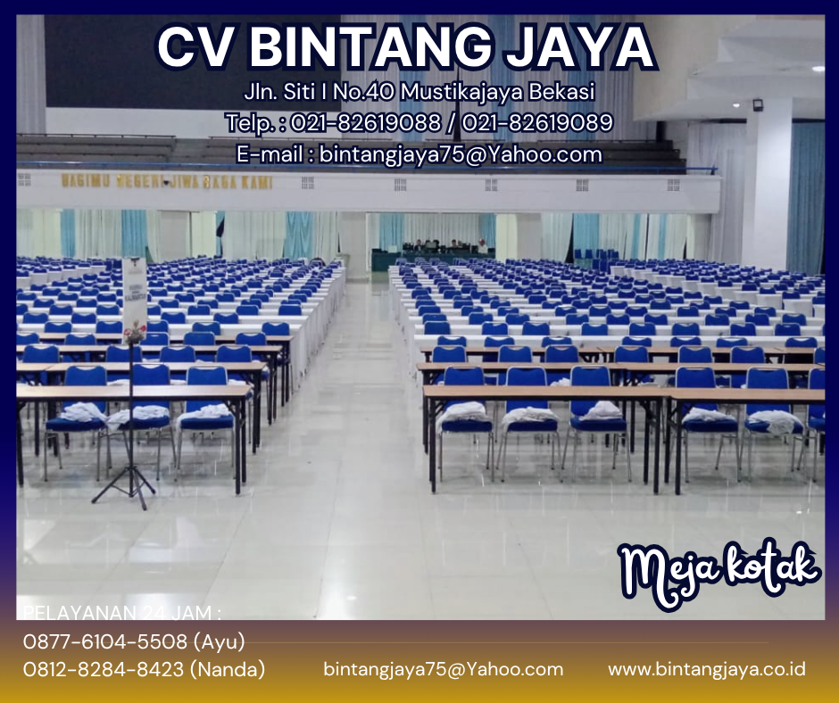 SEWA TIGA MEJA BERBEDA TERMURAH JAKARTA